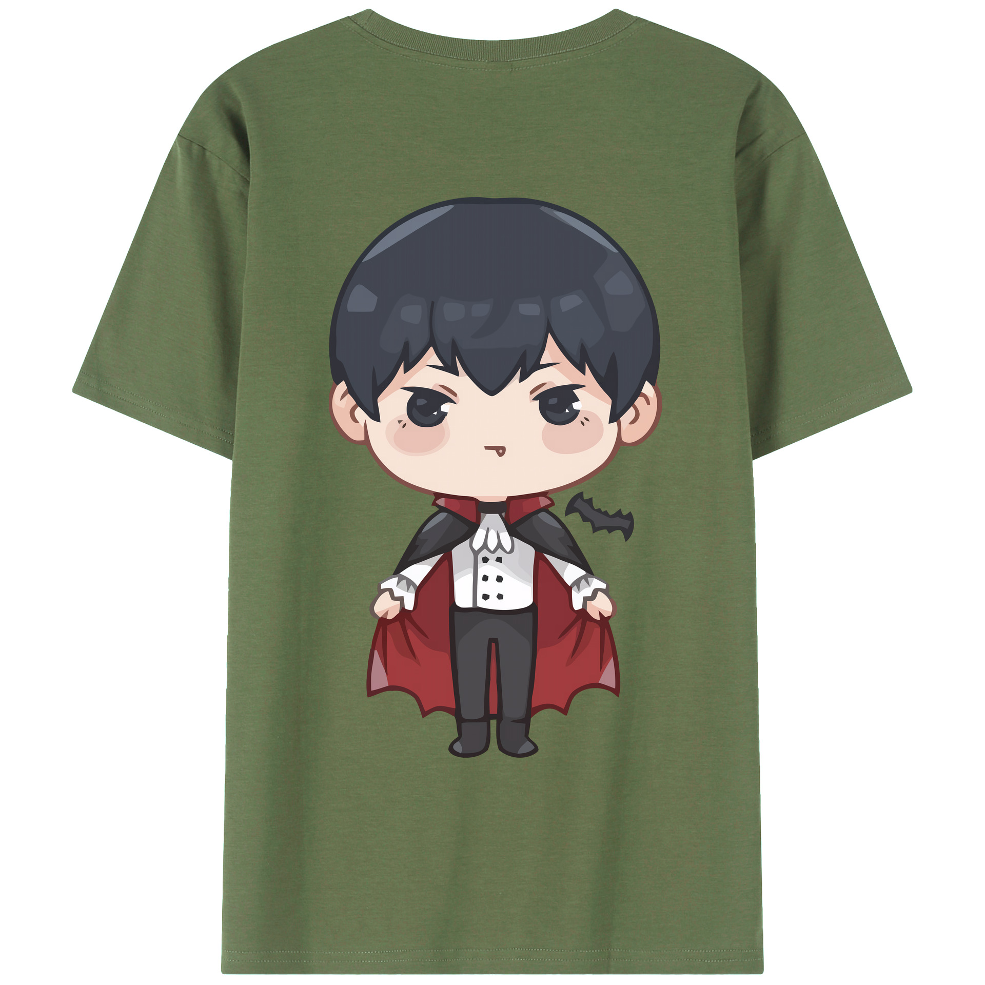 （画像用） ハイキュー!! Haikyu!! 綿100％ メンズ半袖Tシャツ（バックプリント） 通気性
